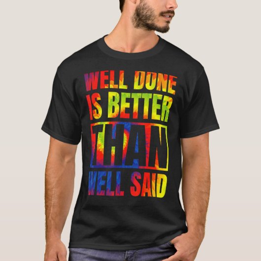 よく言われた人生の引用文フーより良い Tシャツ (正面)