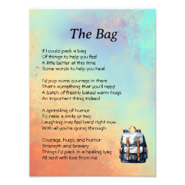 よく詩を手に入れる フォトプリント           