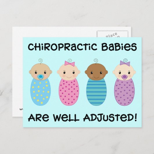 よく調整されたベビーはがき ポストカード (正面/裏面)