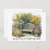 よく郵便カードを出す ポストカード (正面/裏面)