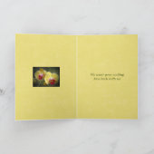 よく黄色の蛾の蘭を取得する – パレノプシス カード (内部)