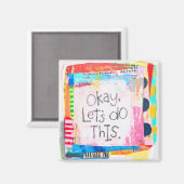 よし磁石をやろう マグネット (正面/裏面)