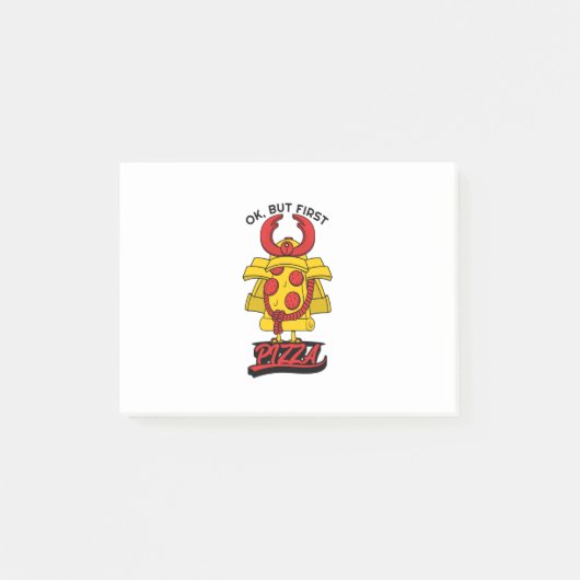 よし、でも最初のピザ ポストイット (正面)