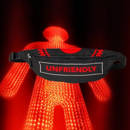 よそよそしいファニーはっきりしたパック – 姿勢ウエストバッグ ファニーパック