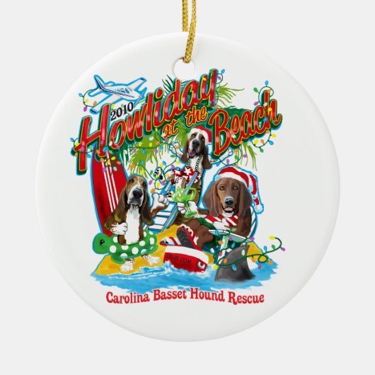 よたよた歩き2010年 セラミックオーナメント (正面)