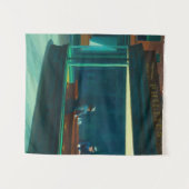 よだかのエドワード・ホッパー タペストリー (正面(横))