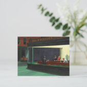 よだかは~を1942年にエドワード・ホッパーで飾る ポストカード (スタンド正面)