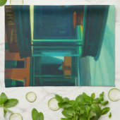 よだかは、1942年エドワード・ホッパー キッチンタオル (折り畳み)