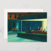 よだかは、1942年エドワード・ホッパー ポストカード (正面/裏面)