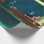 よだかは、1942年エドワード・ホッパー ラッピングペーパー (角)