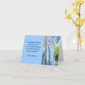 「よだれかけが物干しライン(PAPAのよだれかけ) カード (黄色い花)