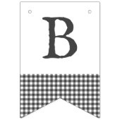 よだれかけ&リブBaByQ編集可能グレープレイドベビーシャワー バンティングフラッグ (第1の旗)