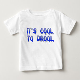 よだれが出るほどクールな赤ちゃん服 子供用Tシャツ ベビーTシャツ