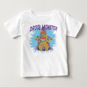 よだれモンスター ベビーTシャツ