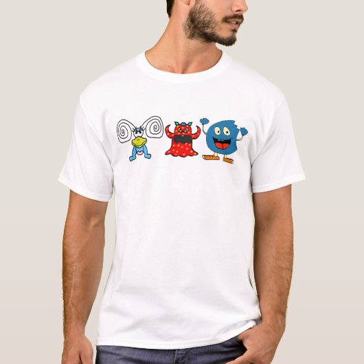 よだれ, つば, ふん Tシャツ (正面)