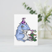 よだれ ポストカード (スタンド正面)