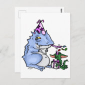 よだれ ポストカード (正面/裏面)