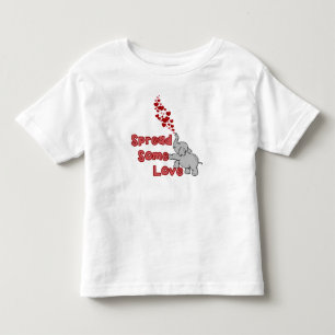 よちよちTシャツ-愛を広める トドラーTシャツ