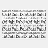 よっしゃ！ラップだ！3個セット ラッピングペーパーシート (正面)