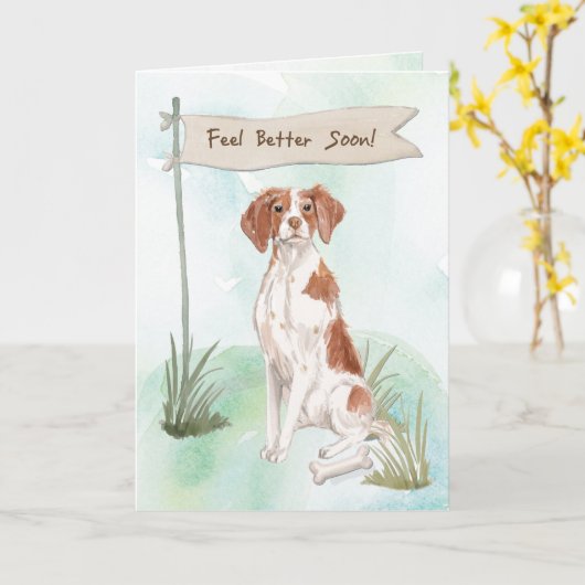 よのブリッタニーの感じ後をつけるべき外科の後で カード (黄色い花)