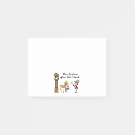 よの不思議の国のアリス友人と ポストイット (正面)