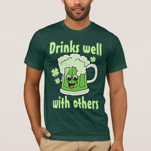 よの飲み物他と Tシャツ (正面)