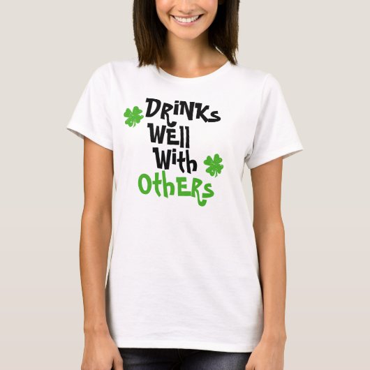 よの飲み物他と Tシャツ (正面)