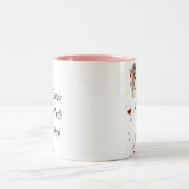 よの飲み物他のおもしろいなワインの芸術と ツートーンマグカップ (中央)