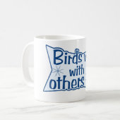 よの鳥他と コーヒーマグカップ (正面左)