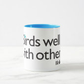 よの鳥他と マグカップ (中央)