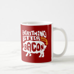 よのEverythingsベーコンと コーヒーマグカップ
