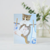 よぶら下がったしのまわりに! ポストカード (スタンド正面)