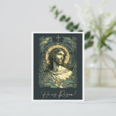 よみがえった!アールヌーボー絵画イエスの復活祭 シーズンポストカード (スタンド正面)