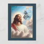 よみがえった!イエス絵画キリストの復活祭 シーズンポストカード (正面)