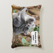 よりかわいいコアラかパンダか。 アクセントクッション (正面(垂直))