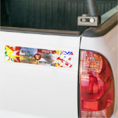 よりつまらないステッカー バンパーステッカー (トラック上)