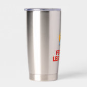 よりも感じ小さい 保温保冷タンブラー (右面)