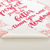 よりよいがあるちょうど試み完全があることを試みないで下さい シェルパブランケット (3/4)