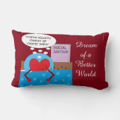 よりよい世界の夢： ランバークッション (裏面)