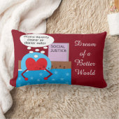 よりよい世界の夢： ランバークッション (ブランケット)