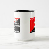 よりよい世界は可能なマグです マグカップ (中央)