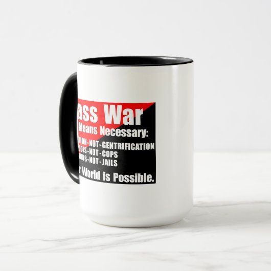 よりよい世界は可能なマグです マグカップ (正面左)