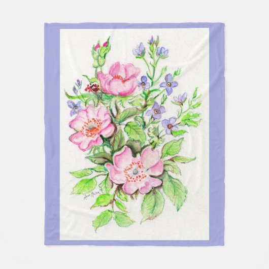 よりよい世界 フリースブランケット (正面)