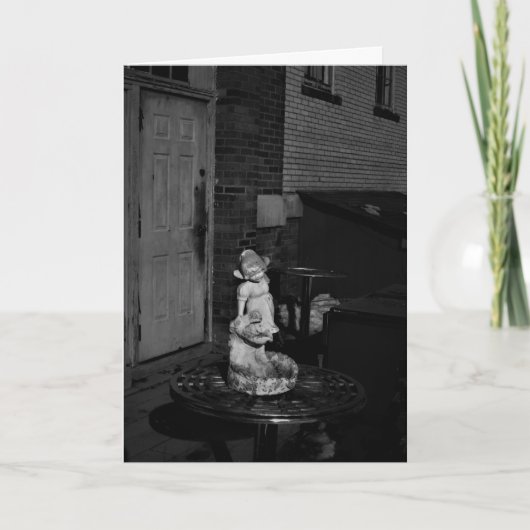 「よりよい日の汚れ」誕生日カード カード (正面)