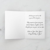 「よりよい日の汚れ」誕生日カード カード (内部)