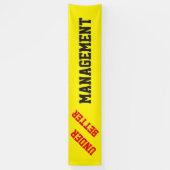 よりよい管理の下 横断幕 (縦)