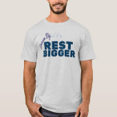 よりよく眠る面白いTシャツ Tシャツ (正面)