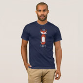 よりよく、キツネの為のbyzmoのスタイルのために孤はあります tシャツ (正面フル)