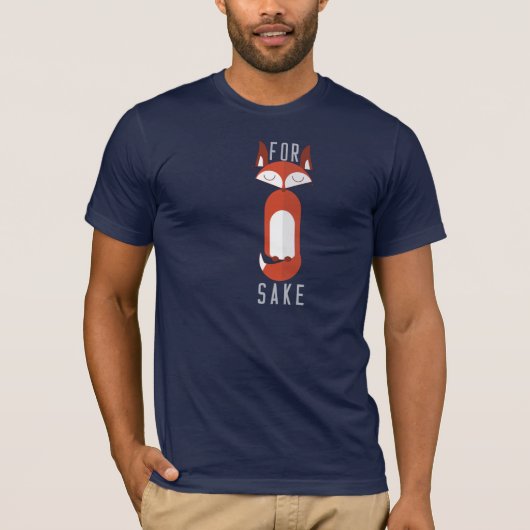 よりよく、キツネの為のbyzmoのスタイルのために孤はあります tシャツ (正面)