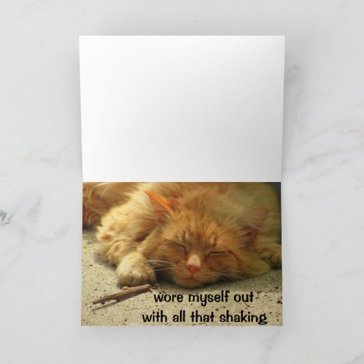 よりより多くの誕生日は棒をで揺することができます カード (内部)